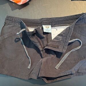Women's Gray Casual Shorts